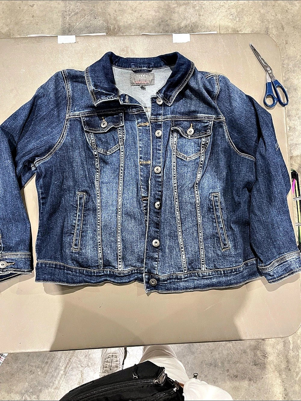 TORRID Modern Denim Trucker Jacket Blue Size 3